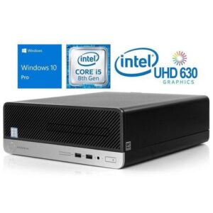 Refurbished ProDesk 400 G5 Core i7 8GB 500GB 8TH Gen Business SFF Desktop CPU + Power Cable (6 Months WRTY)